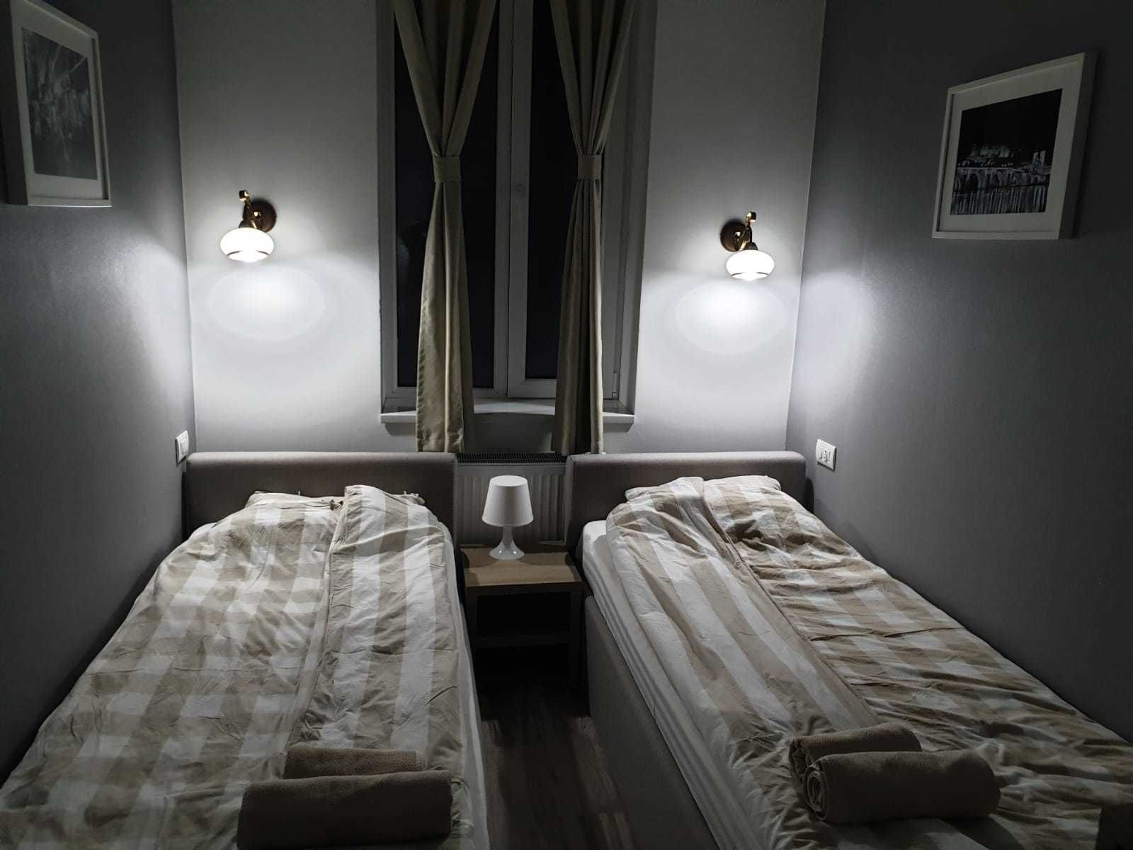 basic twin room | blackout curtains, soundproofing, free wifi, bed sheets