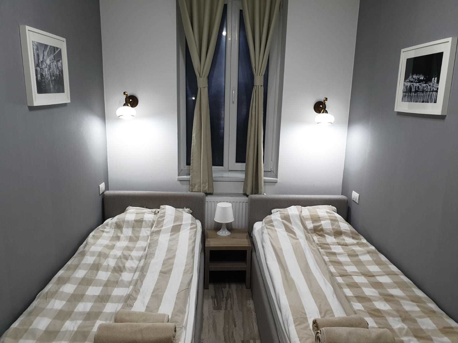 basic twin room | blackout curtains, soundproofing, free wifi, bed sheets