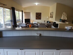 Interior - Holiday house among native trees overlooking wetlands. (Ocean Grove)