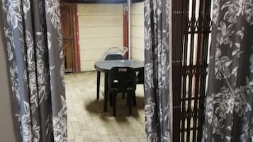 Comfort Room, Multiple Beds, Courtyard View | Terrace/patio