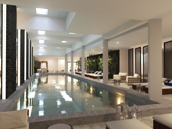 Piscine couverte