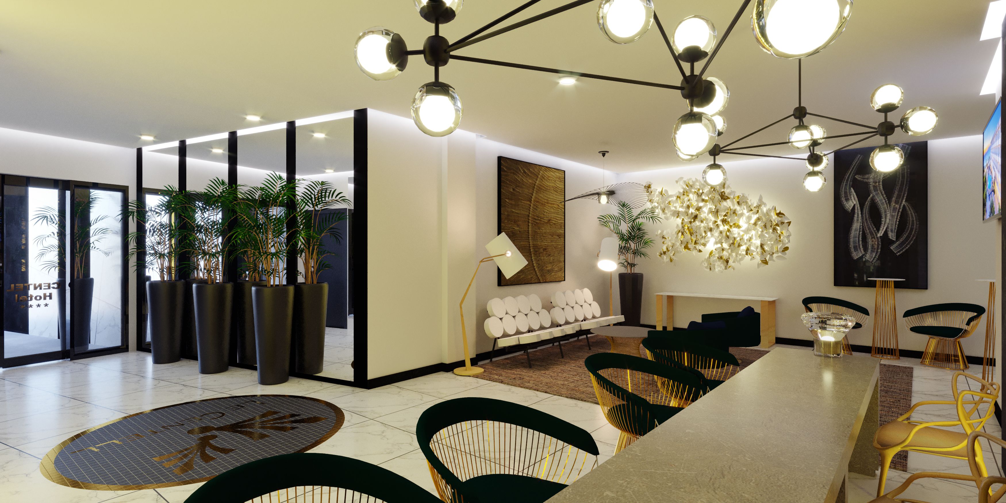 2 bars/lounges, lobby lounge, rooftop bar