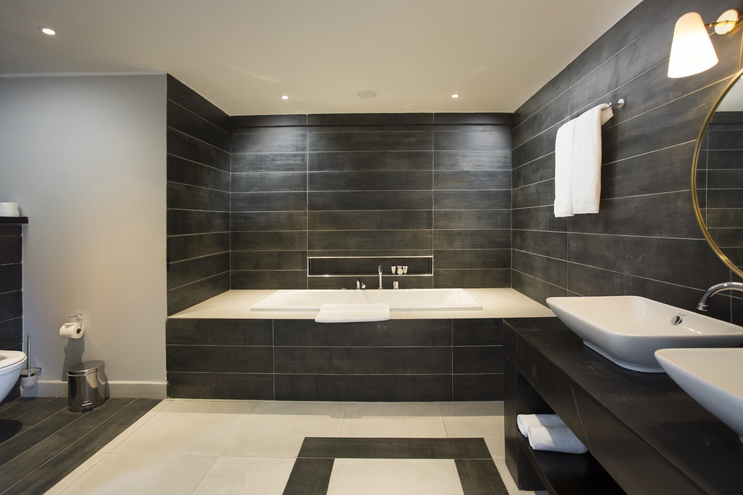 family suite | bathroom | free toiletries, hair dryer, bathrobes, slippers