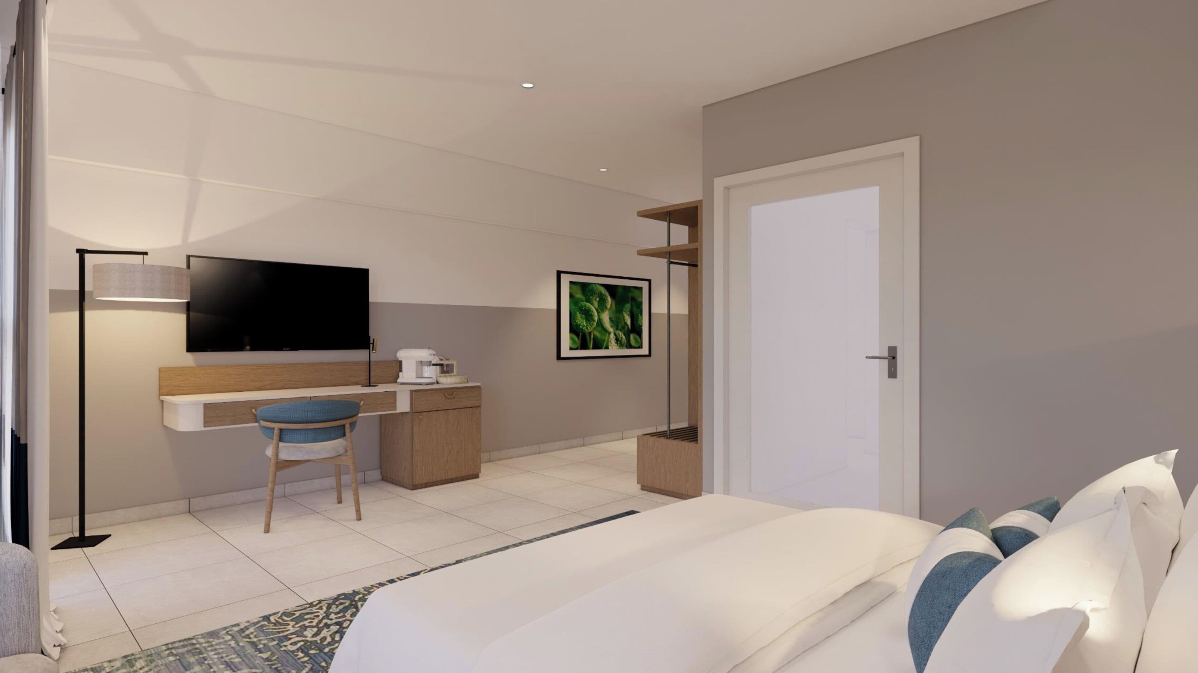 Tallelokero huoneessa, työpöytä, pimennysverhot, äänieristys