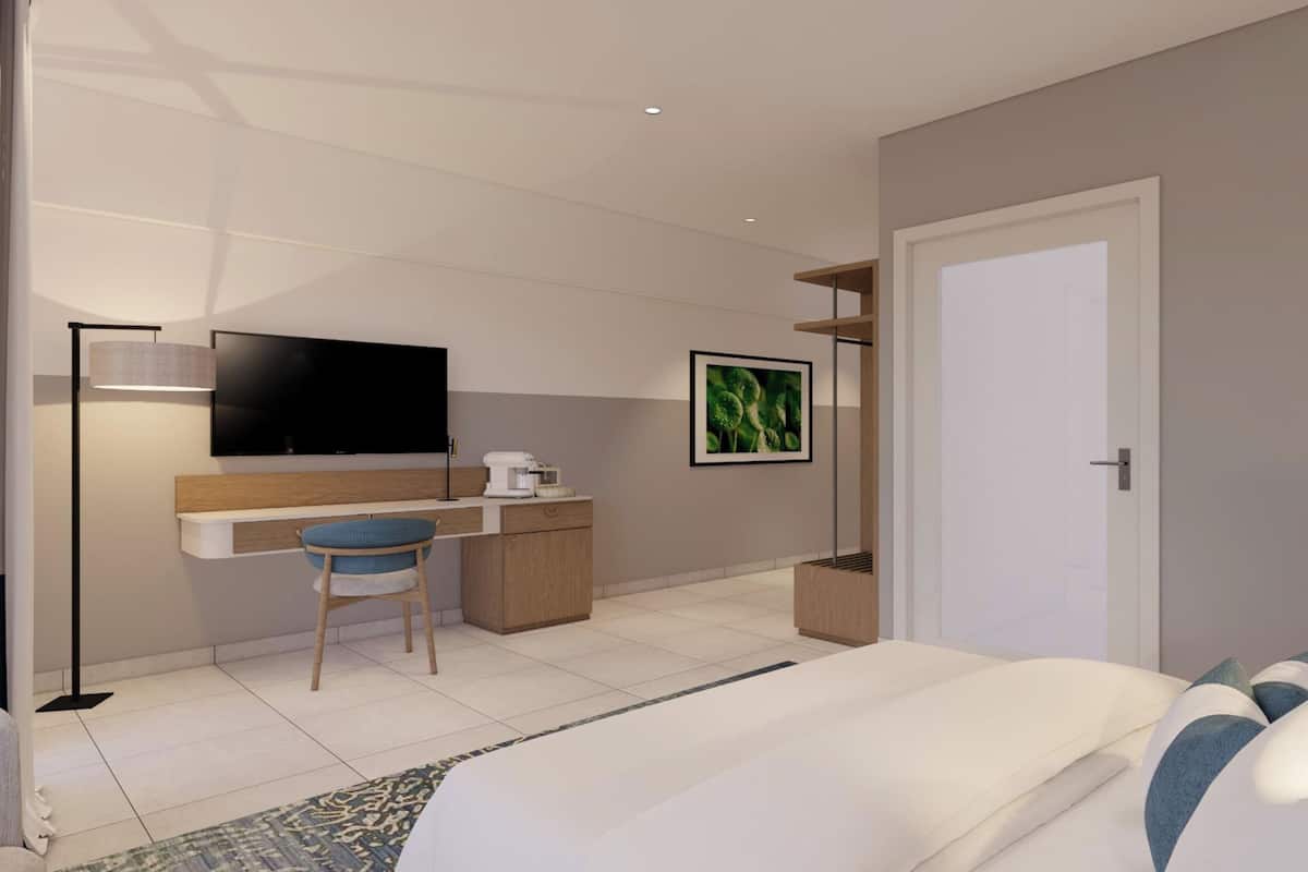 Tallelokero huoneessa, työpöytä, pimennysverhot, äänieristys