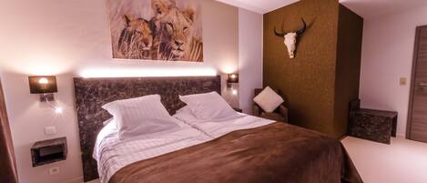 Chambre Lits jumeaux Superieure | Premium bedding, in-room safe, individually decorated