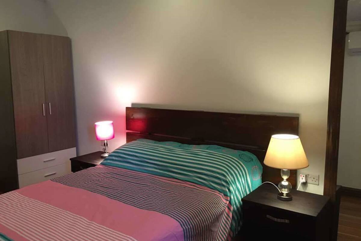 Apartment, 1 Bedroom (Flat 2) | Desk, iron/ironing board, WiFi (free), bed sheets