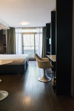 Junior Apartment, 1 King Bed | In-room safe, blackout curtains, iron/ironing board, free WiFi - Daiban Flats Palermo Hollywood (Buenos Aires)