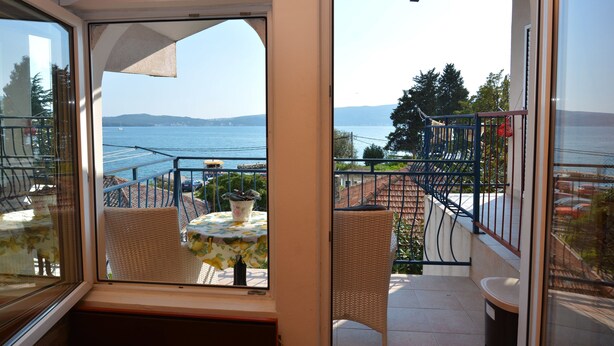 Classic Studio, Sea View | View from room - Apartments NENA (Tivat)