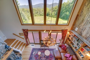 Interior - Architect-Designed Franconia Home: Hot Tub & Views (Franconia)