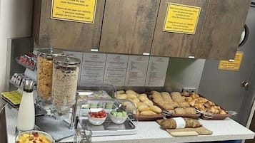 Daily buffet breakfast (EUR 15 per person)