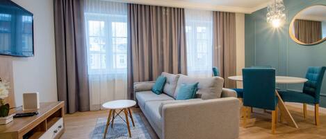 豪華公寓 | 起居區 | 平面電視