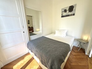 1 bedroom, iron/ironing board, free WiFi, bed sheets