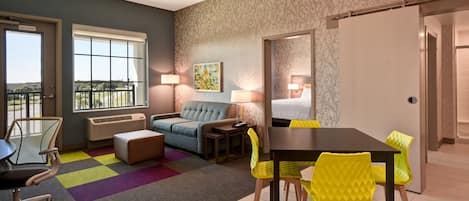 套房, 1 間臥室, 非吸煙房 | 陽台景觀