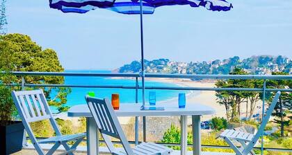 PERROS GUIREC - WOHNUNG MIT TERRASSE UND STRANDBLICK