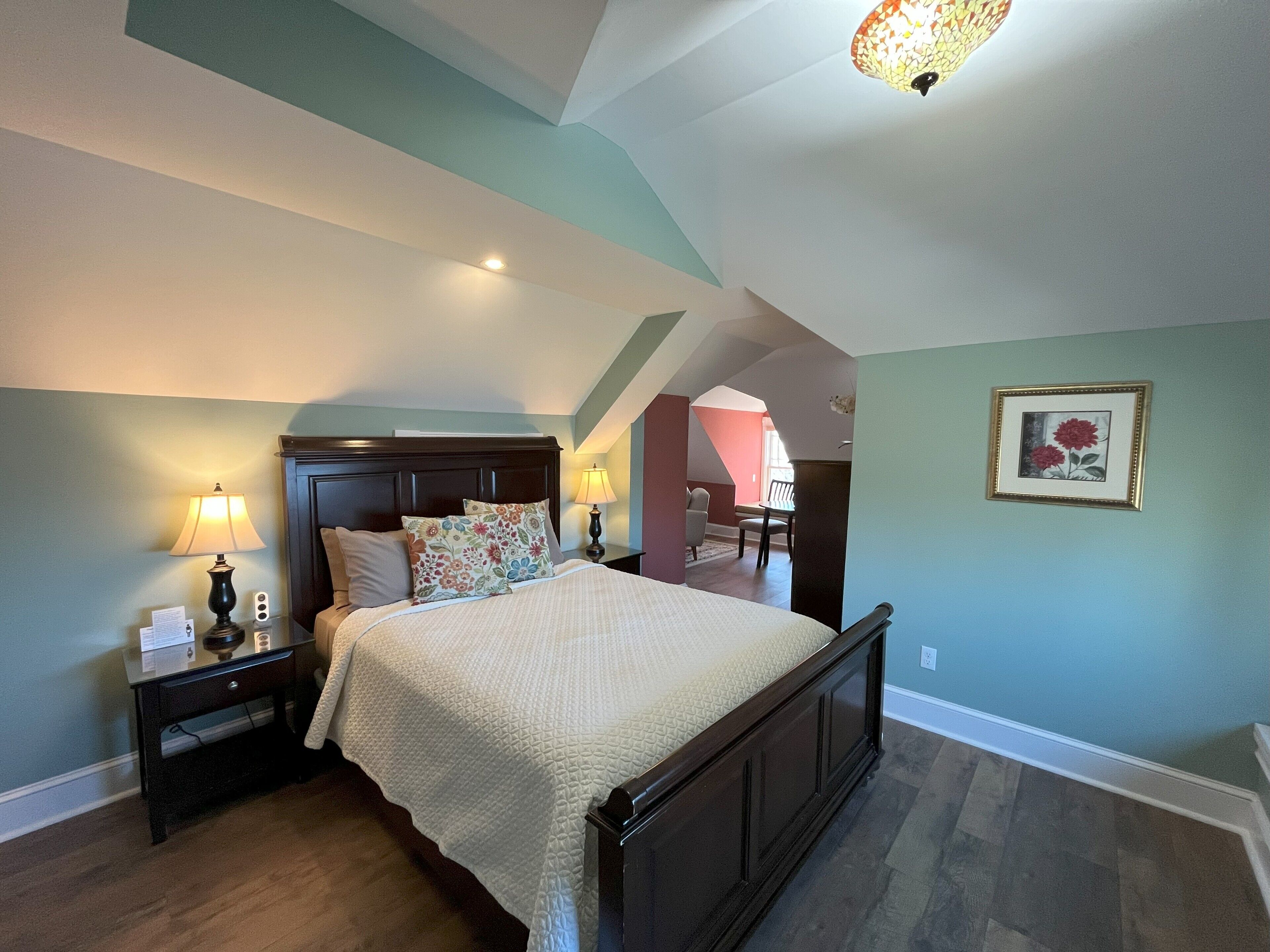 Suite, 1 queensize bed, uitzicht op oceaan | Luxe beddengoed, individueel gedecoreerd, individueel gemeubileerd