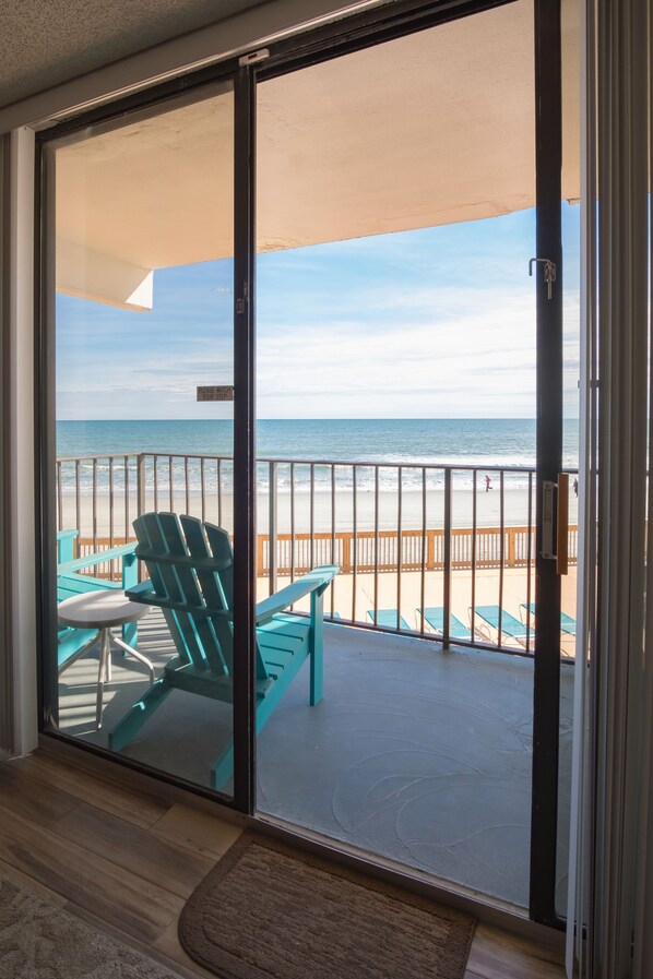 Interior - Scenic Ocean front first floor pool view spacius condo for up to 4 adults. (Garden City)