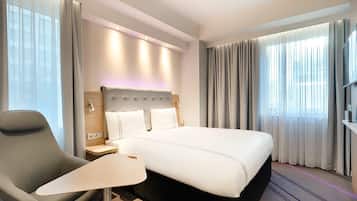 Standard Double Room | Premium bedding, in-room safe, blackout drapes, soundproofing