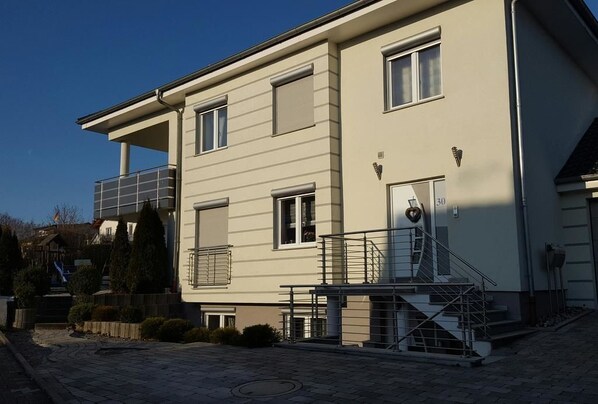 Fassade der Unterkunft