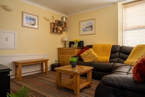Traditional Apartment, Ground Floor | Living area | Flat-screen TV - Belmont House Beer - Adults Only (Seaton)