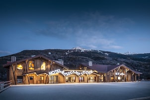 Front of property – evening/night
