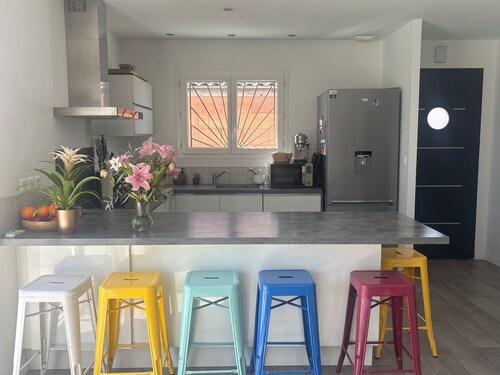 House in Ludon Médoc, near Bordeaux, the Médoc and our beautiful beaches...