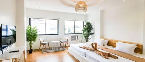 Wi-Fi gratuit, draps fournis