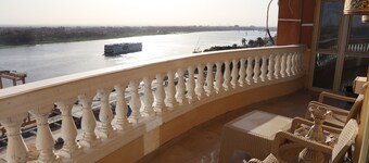 Luksuriøs og panoramisk utsikt over Nilen.