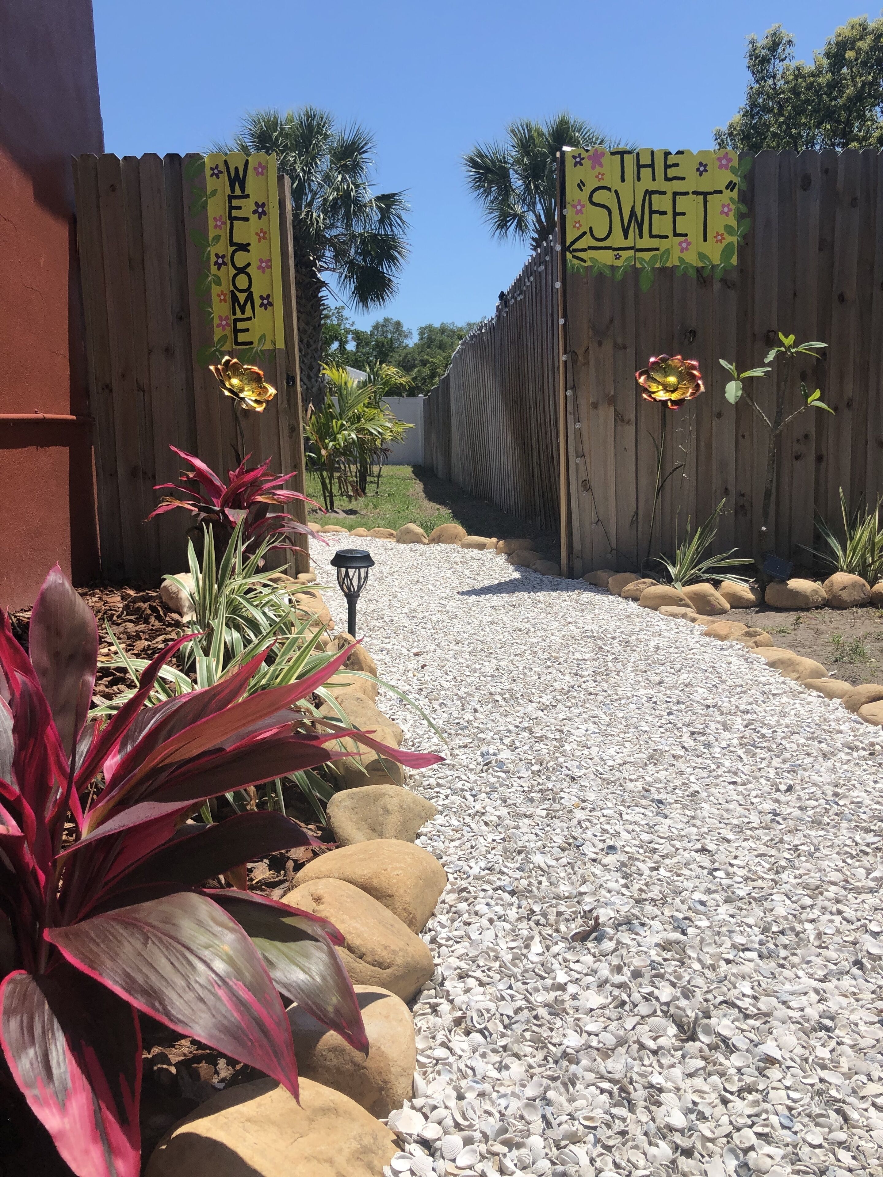 Enceinte de l’hébergement