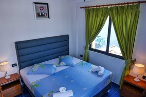 Double or Twin Room, Balcony, Sea View | Desk, free WiFi, bed sheets - Blue Heaven Hotel (Sarandë)