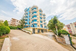 Fassade der Unterkunft