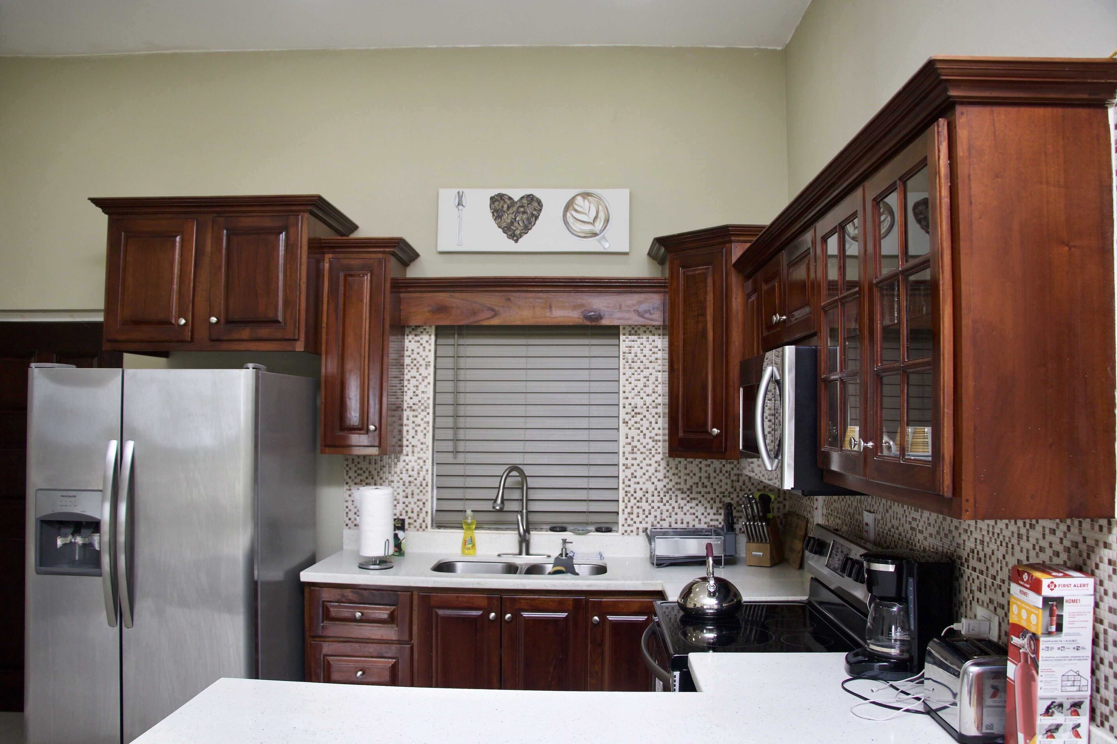 classic one-bedroom apartment with modern kitchen