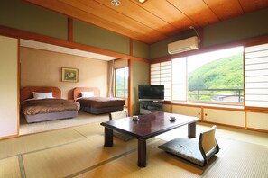 ห้องสแตนดาร์ด, ปลอดบุหรี่ (Japanese-Western-Style Indoor Bath) | ผ้าปูที่นอน