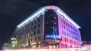 Front of property – evening/night