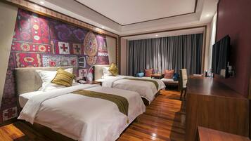 1 bedroom, blackout curtains, free WiFi