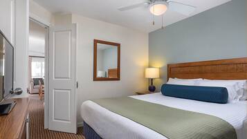 2 bedrooms, iron/ironing board, internet, wheelchair access