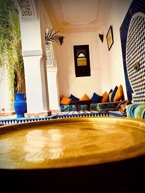 Interior - 19th century traditional Riad located in the heart of the medina (Marrakech)