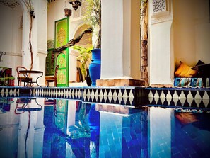 Pool - 19th century traditional Riad located in the heart of the medina (Marrakech)