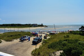 On the beach - Amazing views!  3 bedroom duplex is just steps away from South Village Beach (West Dennis)