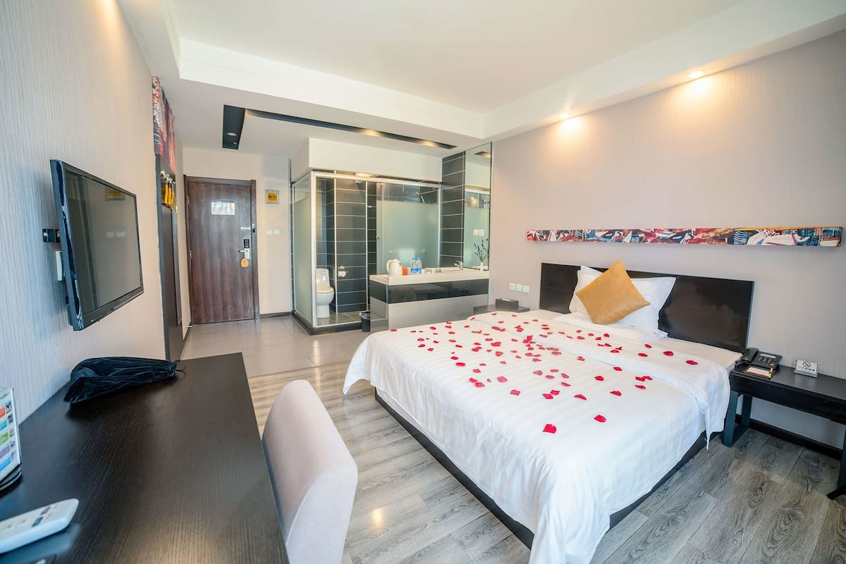 Classic Double Room(Chinese Domestic Guests Only) | Minibar, desk, blackout curtains, soundproofing
