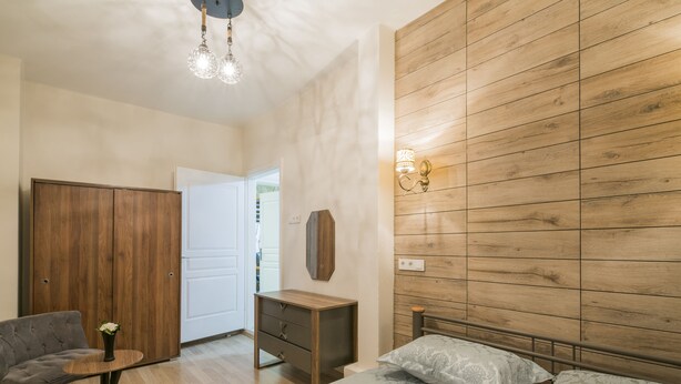 Comfort Apartment, 2 Bedrooms | Premium bedding, desk, blackout drapes, iron/ironing board - HK Apartments Baskurt (Istanbul)