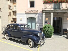 Entrada al alojamiento