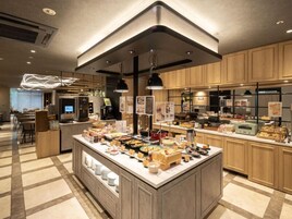 Café da manhã com buffet todos os dias mediante uma taxa