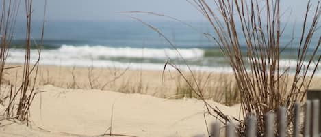 On the beach