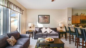 TV, video games, DVD player, ping pong