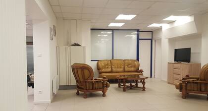 GITE GRAND FORMAT CENTRE VILLE AVEC 2 GARAGES