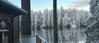 ブルーアジサイレイクサイドリトリートSNOHOMISH WAシアトル、ピュージェットサウンドの近く