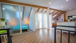 Comfort Apartment, Sea View | Living area - Apartman Dreams 1 (Makarska)