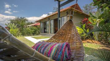Luxury Quadruple Room, Multiple Beds, Mountain View | Terrace/patio