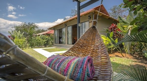 Luxury Quadruple Room, Multiple Beds, Mountain View | Terrace/patio